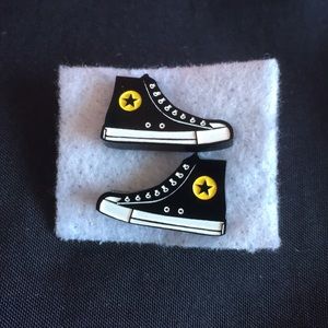 Converse earrings